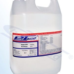 Acetone PureLand op.5l HDPE canister