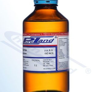 Acetone PureLand p.a. R.G. ISO ACS op=1 litre