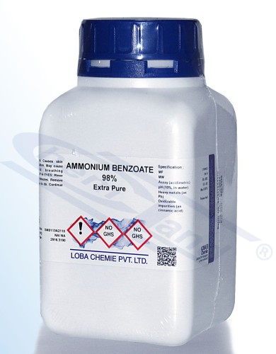 Ammonium benzoate 98% Loba extra pure Op.500g