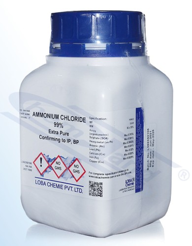 Ammonium chloride 99% Loba extra pure op.500g