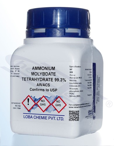 Ammonium molybdate 4 hydrate Loba 99% AR/ACS Op.500 g