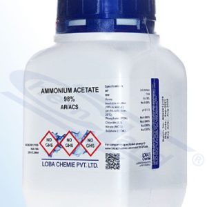Ammonium acetate 98% Loba AR/ACS Op.500g