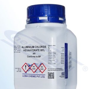 Aluminium chloride 6 hydrate 99% Loba AR Op.500 g