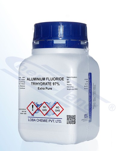 Aluminium fluoride 3 hydrate Loba 97% extra pure Op.500 g