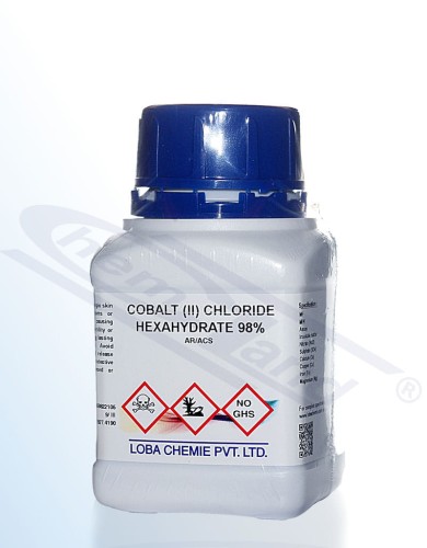 Cobalt (II) chloride 6 hydrate 98% Loba AR/ACS Op.100 g