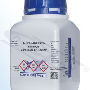 Adipic acid 99% Loba extra pure op.500 g
