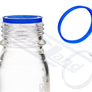 cap GL 45 blue - part sealing ring colourless op.10 p.p.