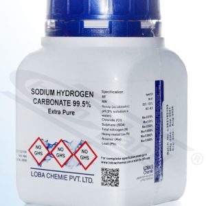 Acid sodium carbonate (sodium bicarbonate) 99.5% Loba extra pure op.500 g