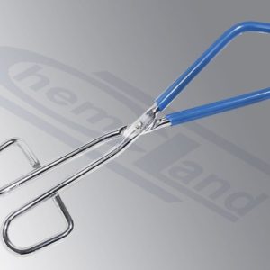 beaker tongs BLUE plastic coated handle 250