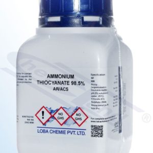 Ammonium thiocyanate (Ammonium rhodanate)Loba 98.5% AR/ACS Op.500 g