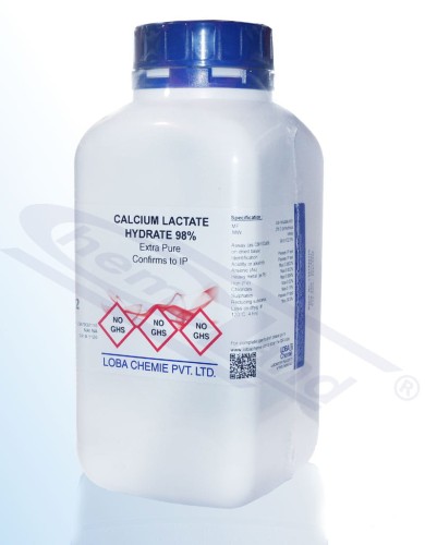 Calcium lactate 1 hydrate 98% Loba extra pure Op.1000 g