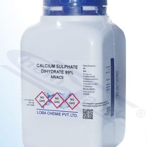 Calcium sulphate 2 hydrate 99% Loba AR/ACS Op.500 g