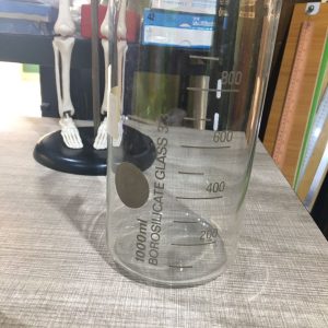 Beaker 1L Borosilicate 3.3 Tall form