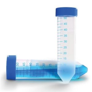 Centrifuge tubes 50ml with Blue cap, Sterile, Abdos (Graduated)