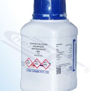 Beta-Glycerol phosphate disodium salt 5 hydrate 99% Loba AR Op.100g