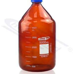 Bottle with cap BORO 3.3 orange GL 45 5000ml CHEMLAND NEW LINE