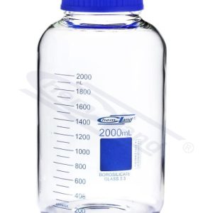 Bottle with cap BORO 3.3 GL80 02000ml CHEMLAND NEW LINE