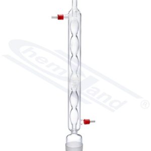 500ml ball cooler for Soxhlet roadside camera PP spigot WS 60/46 effect length. 400 mm