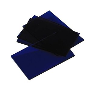 Cobalt Blue Glass (Flame test) 75.5mm