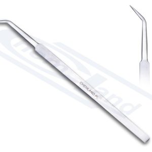 18/8 steel preparation needle curved 140mm