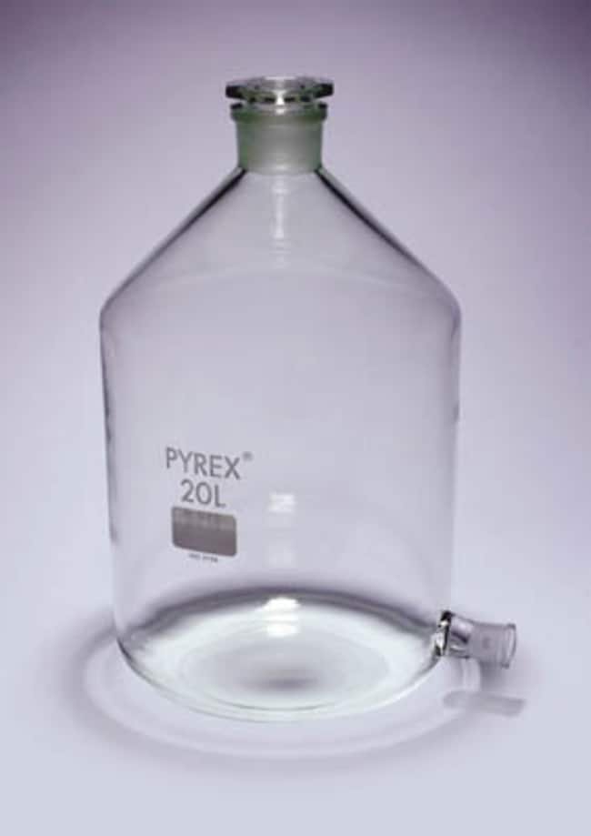 Aspirator bottle 10L Glass without tap Pyrex n