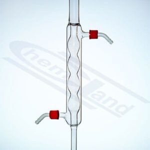 Allihn's ball cooler with PP connection flange 0200