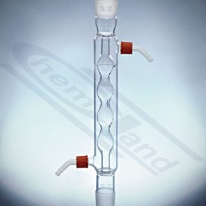 Allihn ball cooler with connection PP 200 2x29/32