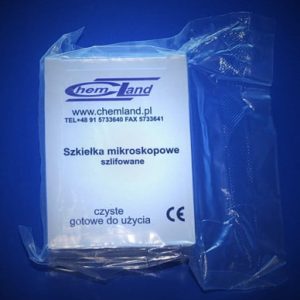 76x26x1 ground glass slides ready for use