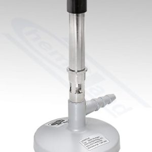 Bunsen burner without valve - mains gas - Germany D I N DVGW-Reg. - No. NG-2211AN0135 h 145mm fi