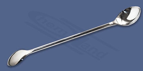 CHEMICAL double-edged teaspoon steel 18-8 210mm long