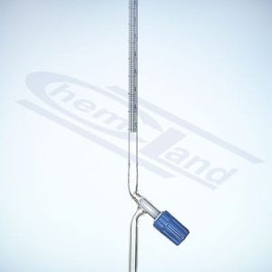 burette pr.cl AS WITHOUT CERTIFICATE needle tap PTFE 025 GLASSCO