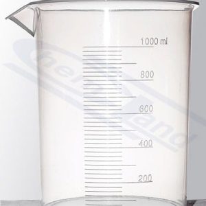 beaker PP 0500ml embossed scale