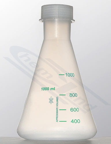 500ml PP conical flask with screw cap