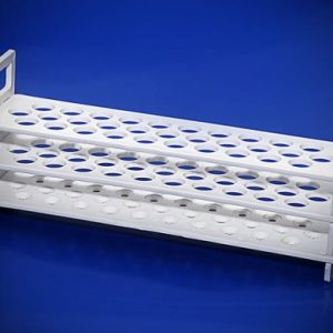 48 place PP test tube rack with 13mm diameter