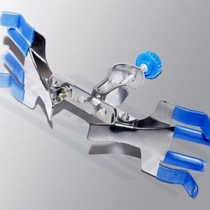 burette foot double metal with connector