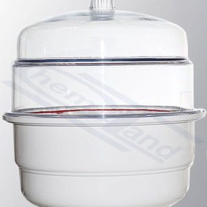 200 mm polypropylene and polycarbonate desiccator without tube