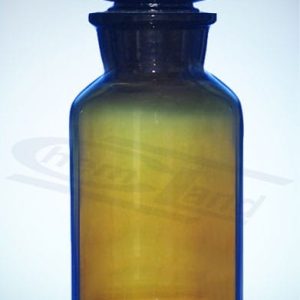bottle of cor.orang SZ/SZ 00500 soda-calcium-silicon