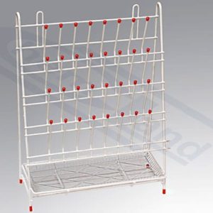 32-station laboratory dryer kpl- steel in PVC