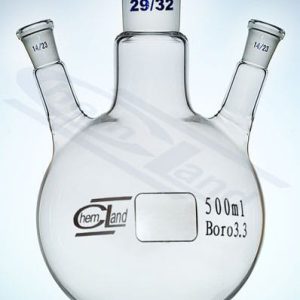 ball flask 3 neck oblique 00250ml 29/14/14