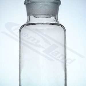 bottle with cork white SZ/SZ 00250 sodium-calcium-silicon