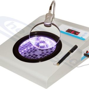 bacterial colony counter with illuminated magnifying glass J-3