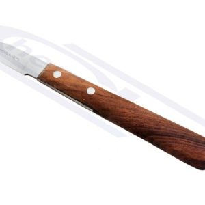 150mm short knife, 45mm stainless steel blade, wooden handle