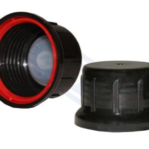cap for 1000ml pharmaceutical bottle with red self-sealing ring and stopper