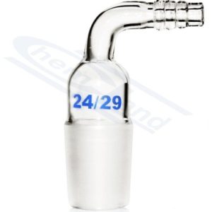 24/29 glass tube socket - bent CHEMLAND