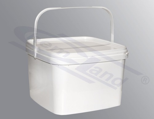 3 litre rectangular container with handle and lid