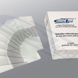 76x25x1 2x frosted slides two ends one side