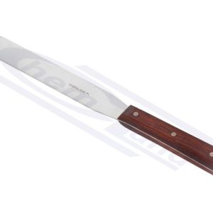 165mm stainless steel spatula with wooden handle