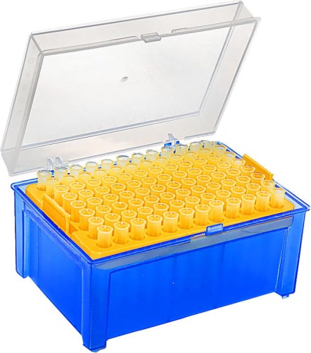 AB TIP BOX pipette tips 2- 200ul - yellow
