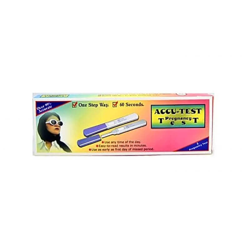 Accutest Pregnancy Test 1's