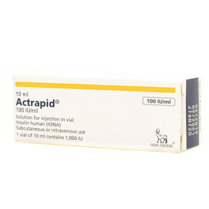 Actrapid Insulin Hm100*10ml for Diabetes